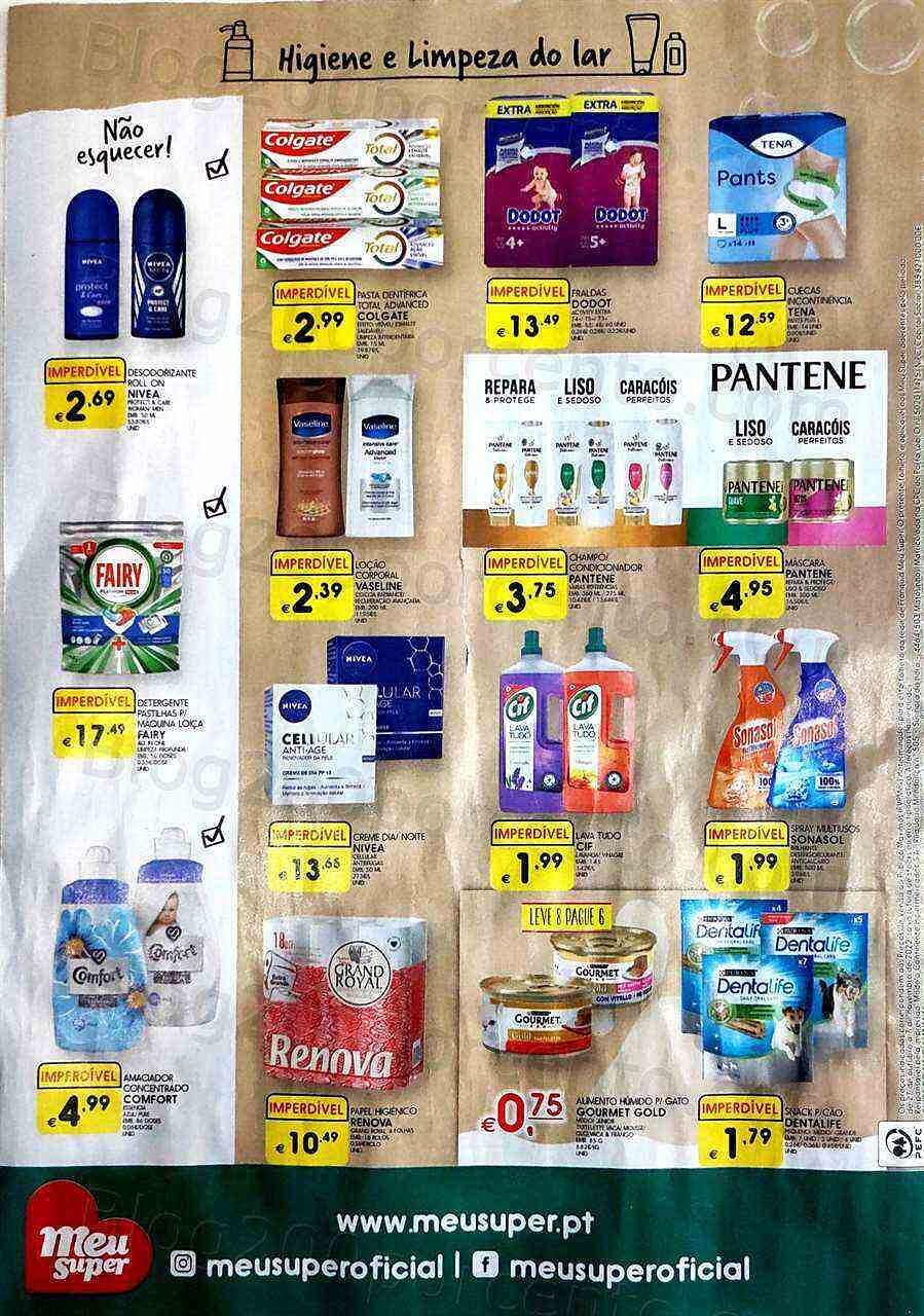 Antevisão Folheto MEU SUPER Promoções de 27 outubro a 7 novembro
