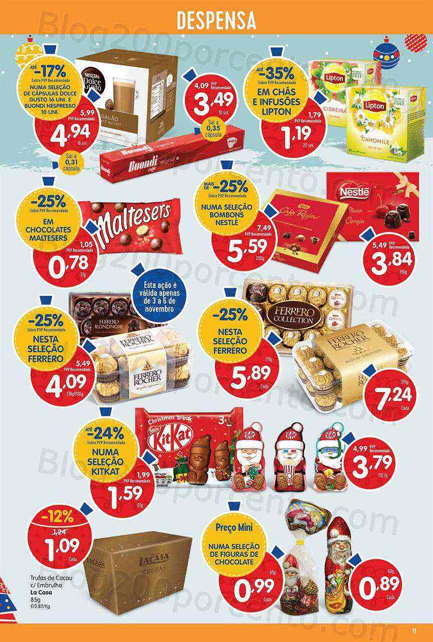 Antevisão Folheto MINIPREÇO Promoções de 3 a 9 novembro