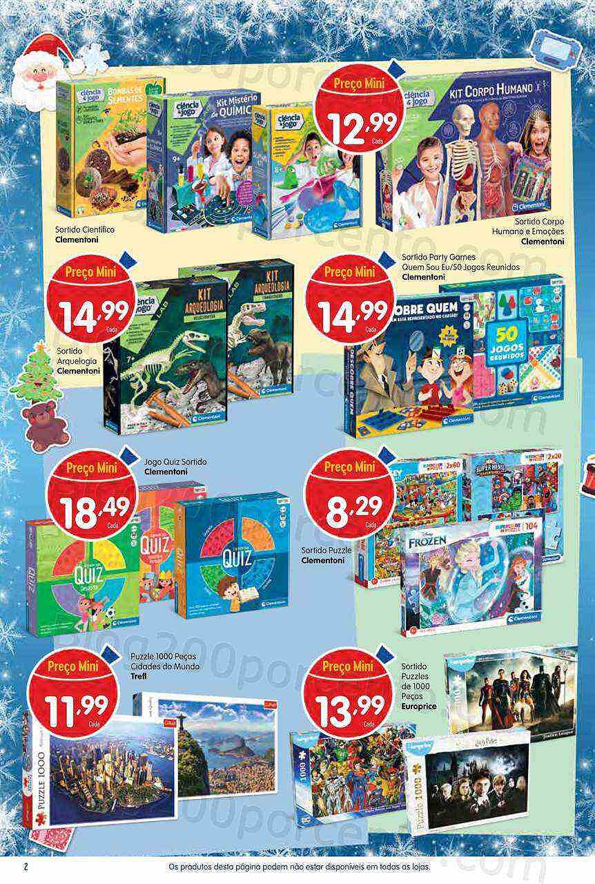 Antevisão Folheto MINIPREÇO Natal Promoções de 3 novembro a 28 dezembro