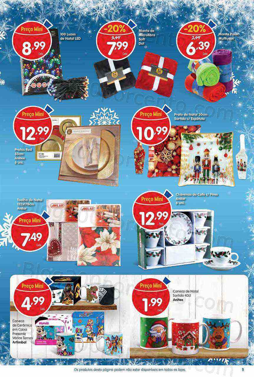Antevisão Folheto MINIPREÇO Natal Promoções de 3 novembro a 28 dezembro
