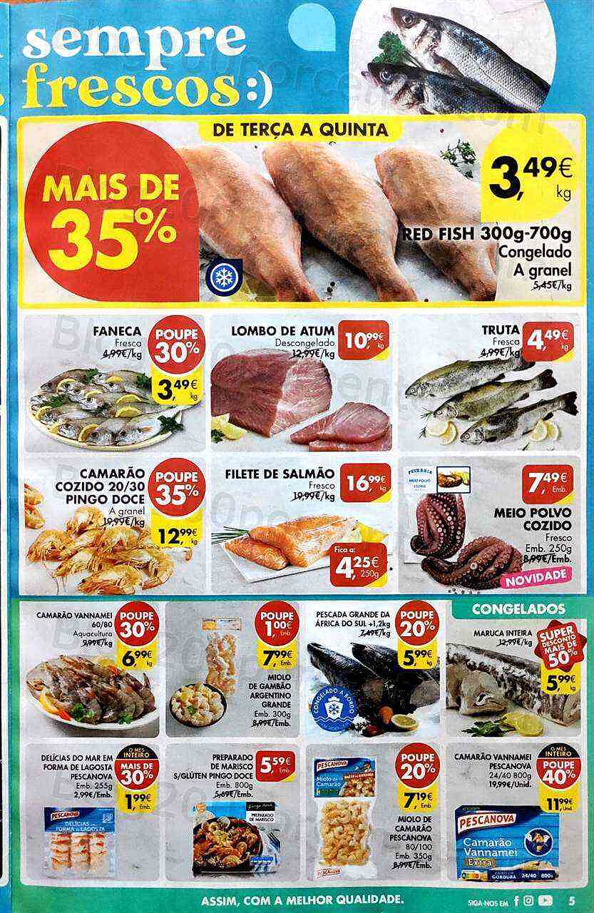 Antevisão Folheto PINGO DOCE Promoções de 18 a 24 outubro