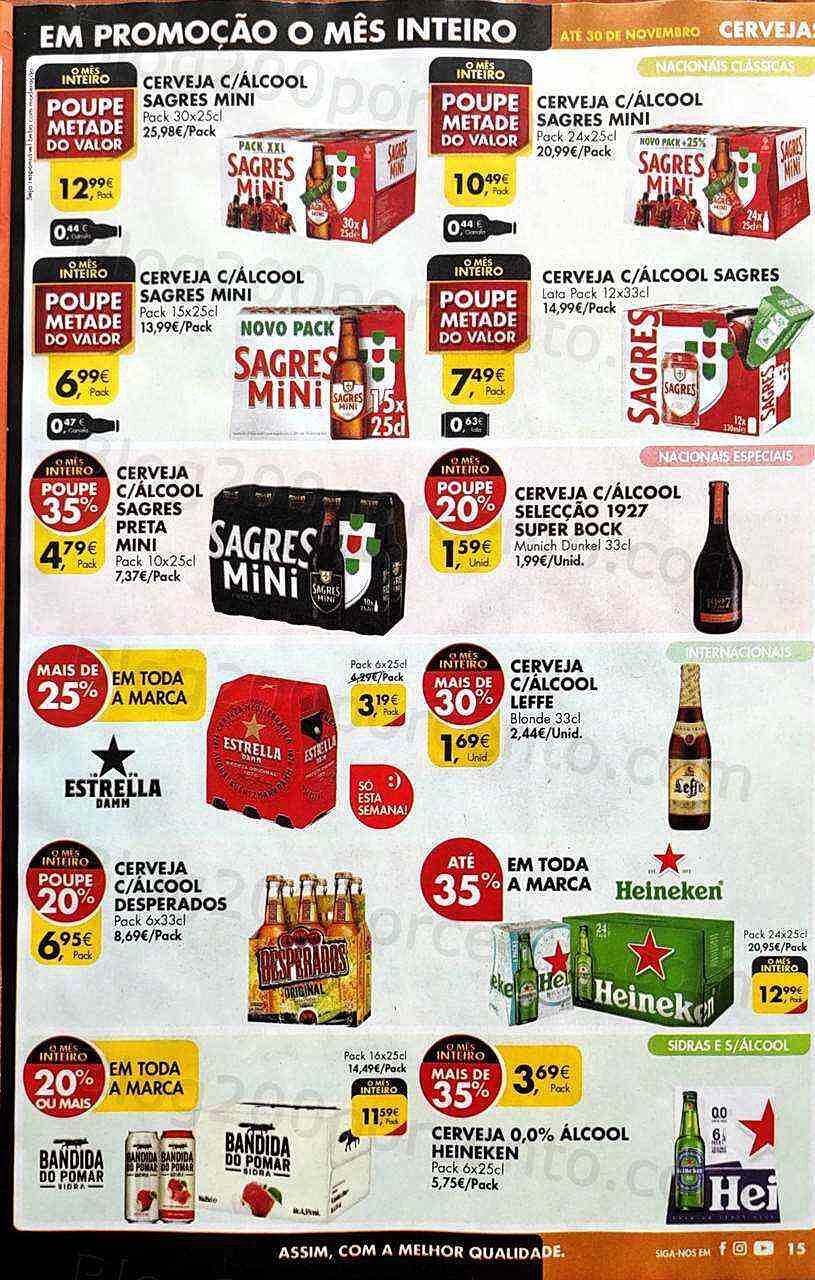 Antevisão Folheto PINGO DOCE Promoções de 1 a 7 novembro