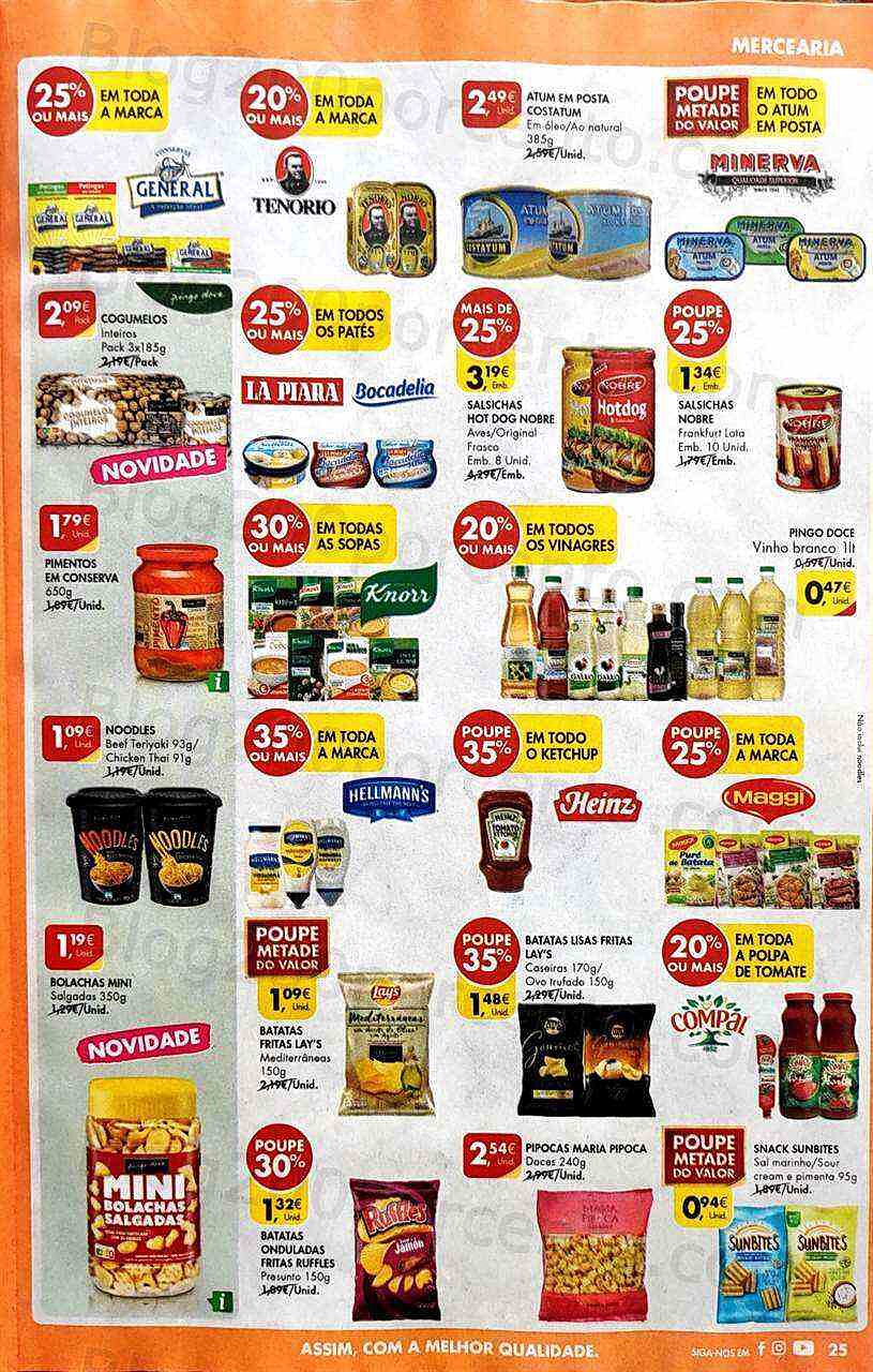 Antevisão Folheto PINGO DOCE Promoções de 1 a 7 novembro