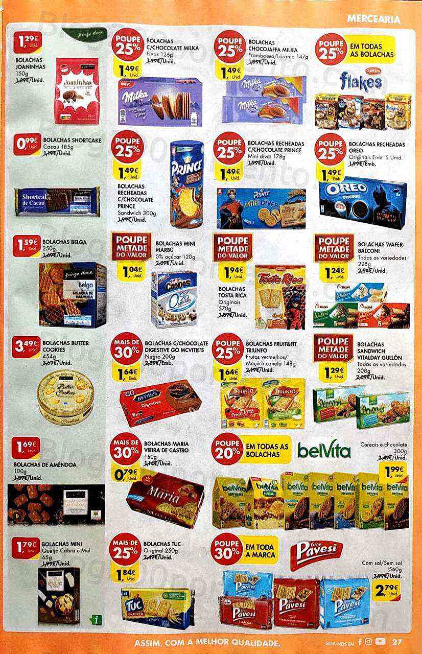 Antevisão Folheto PINGO DOCE Promoções de 1 a 7 novembro