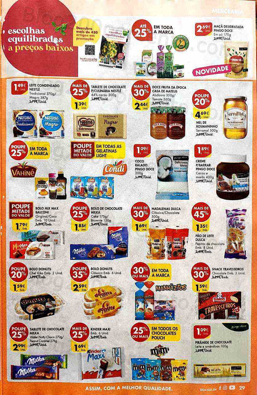 Antevisão Folheto PINGO DOCE Promoções de 1 a 7 novembro