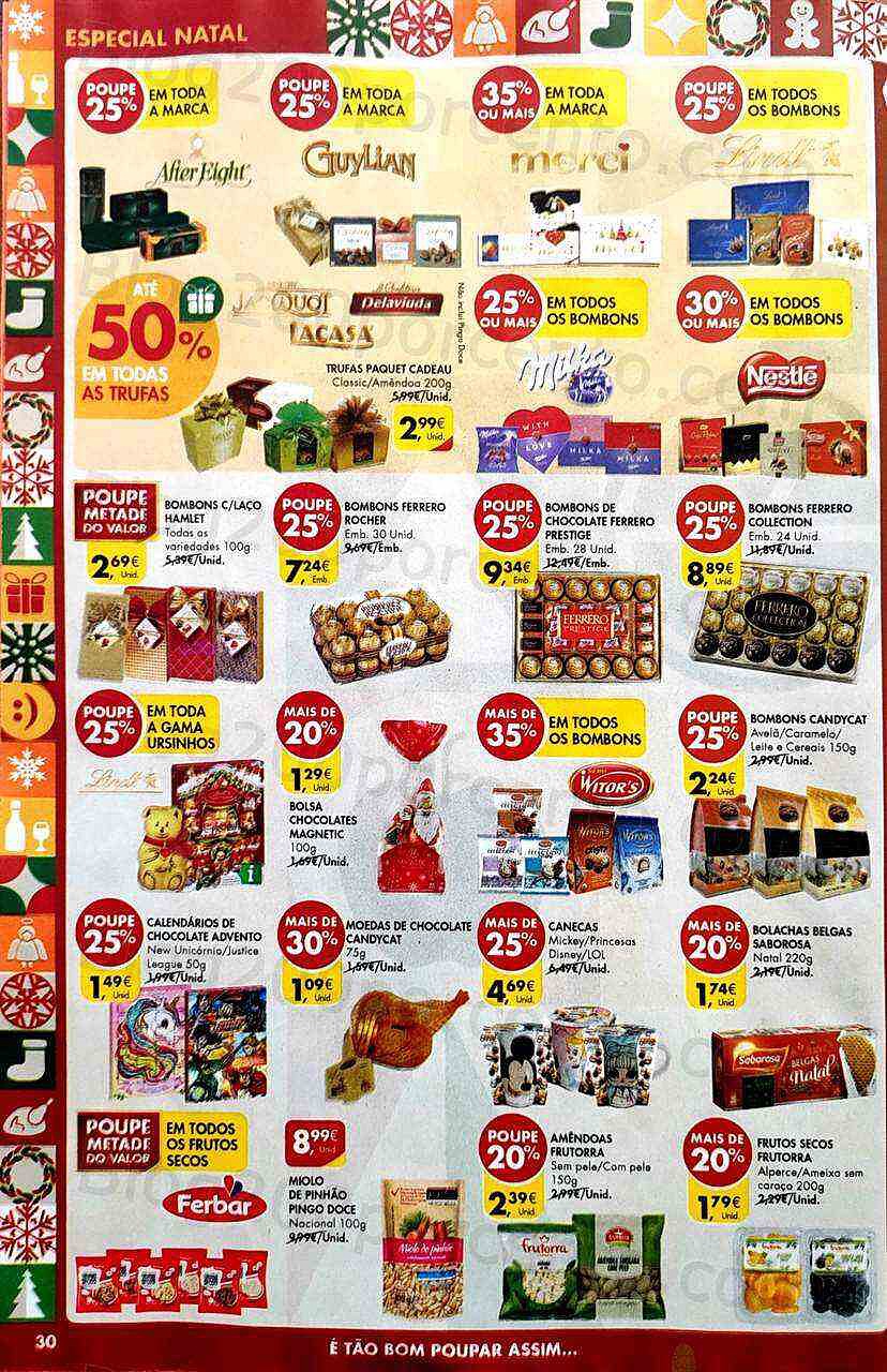Antevisão Folheto PINGO DOCE Natal Promoções de 1 a 7 novembro