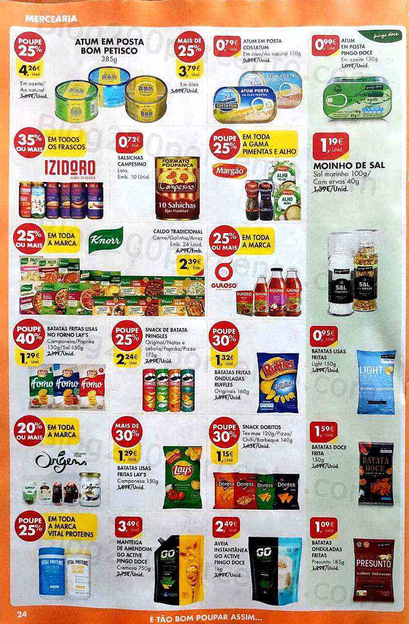 Antevisão Folheto PINGO DOCE Promoções de 25 a 31 outubro