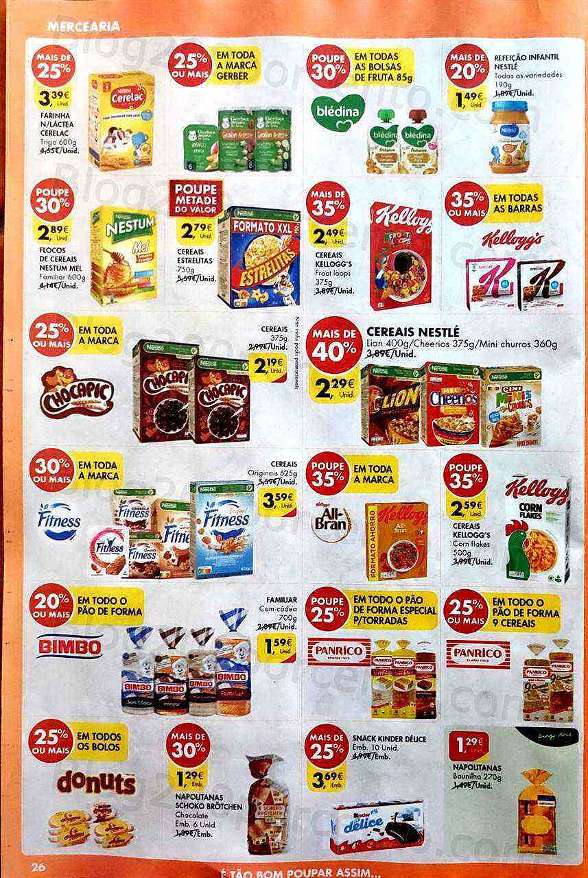 Antevisão Folheto PINGO DOCE Promoções de 25 a 31 outubro