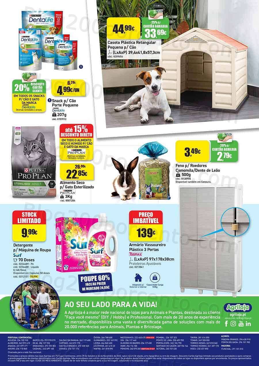 Antevisão Folheto AGRILOJA Inverno Promoções de 25 outubro a 24 novembro