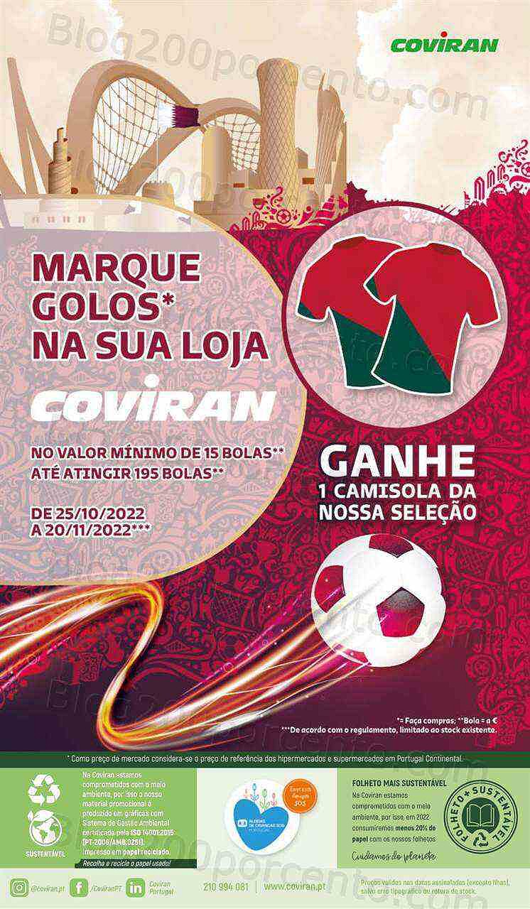 Antevisão Folheto COVIRAN Promoções de 25 outubro a 6 novembro