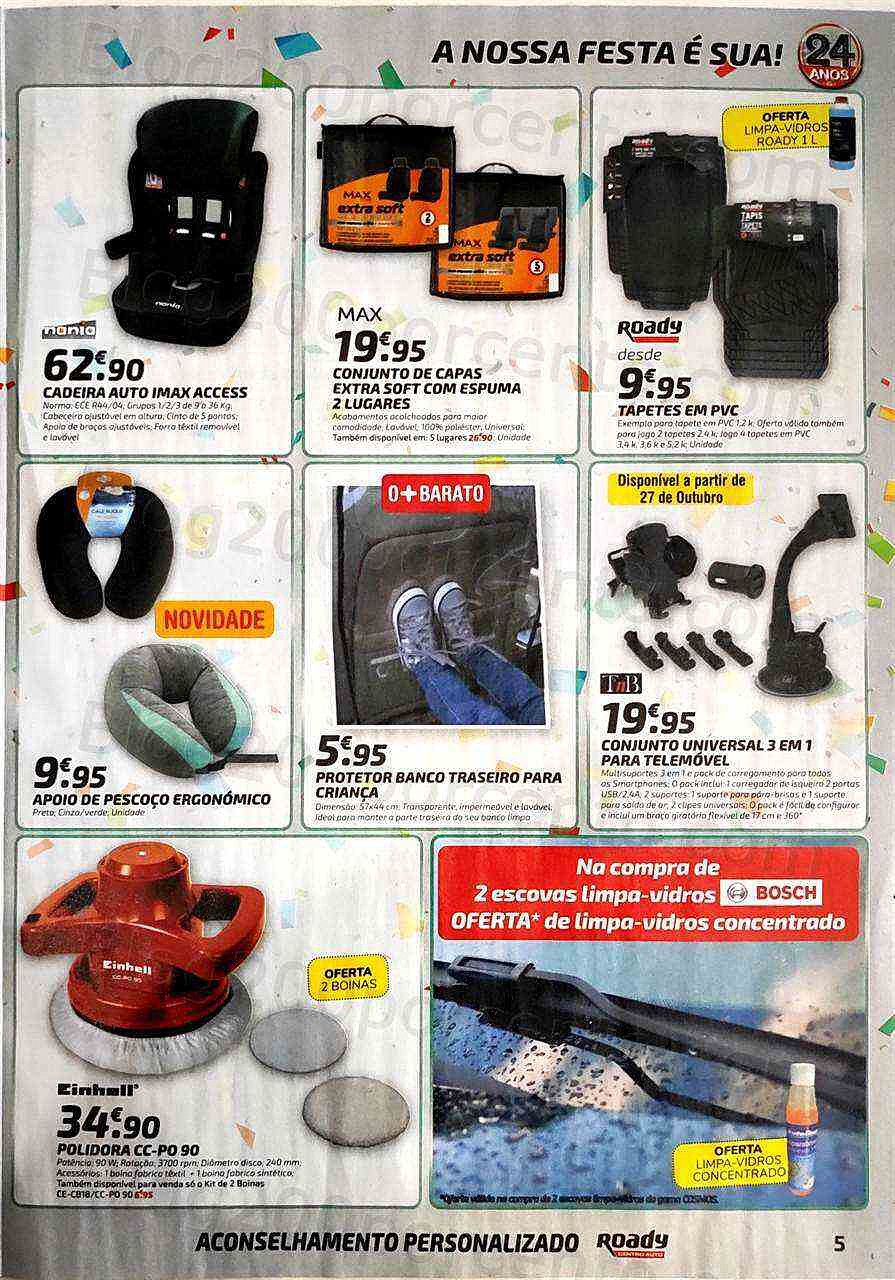 Antevisão Folheto ROADY Promoções de 20 outubro a 20 novembro