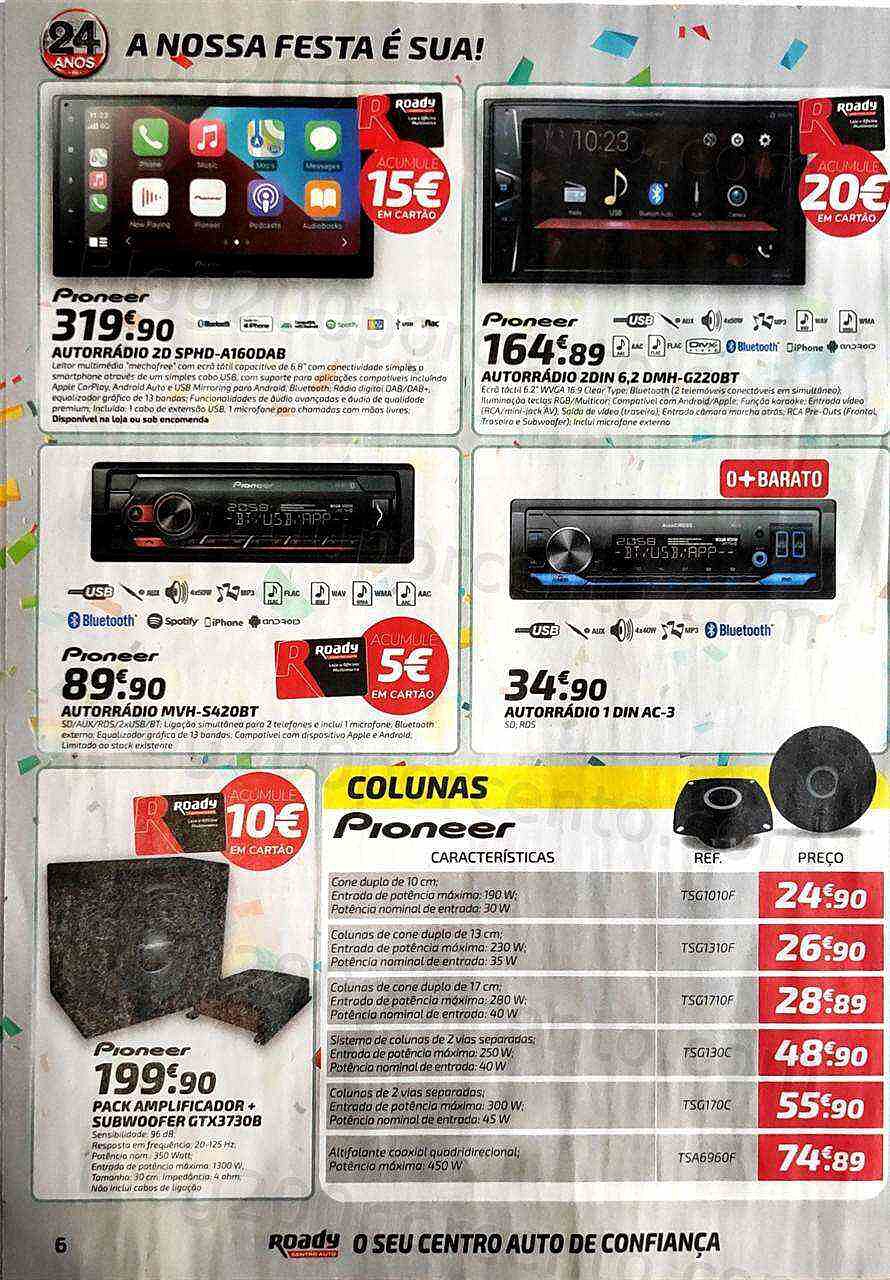 Antevisão Folheto ROADY Promoções de 20 outubro a 20 novembro