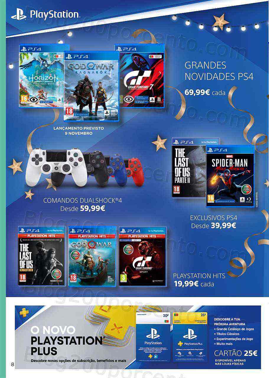 Antevisão Folheto EL CORTE INGLÉS Natal Gaming Promoções de 31 outubro a 24 dezembro