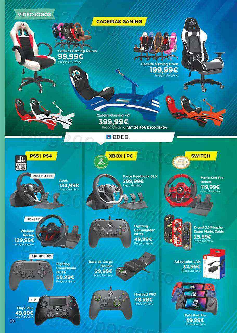 Antevisão Folheto EL CORTE INGLÉS Natal Gaming Promoções de 31 outubro a 24 dezembro