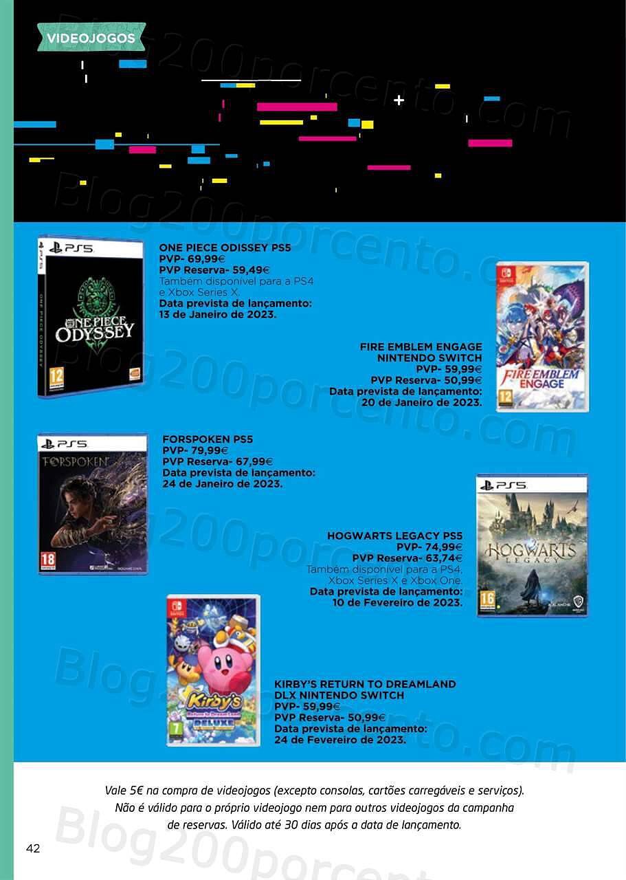 Antevisão Folheto EL CORTE INGLÉS Natal Gaming Promoções de 31 outubro a 24 dezembro