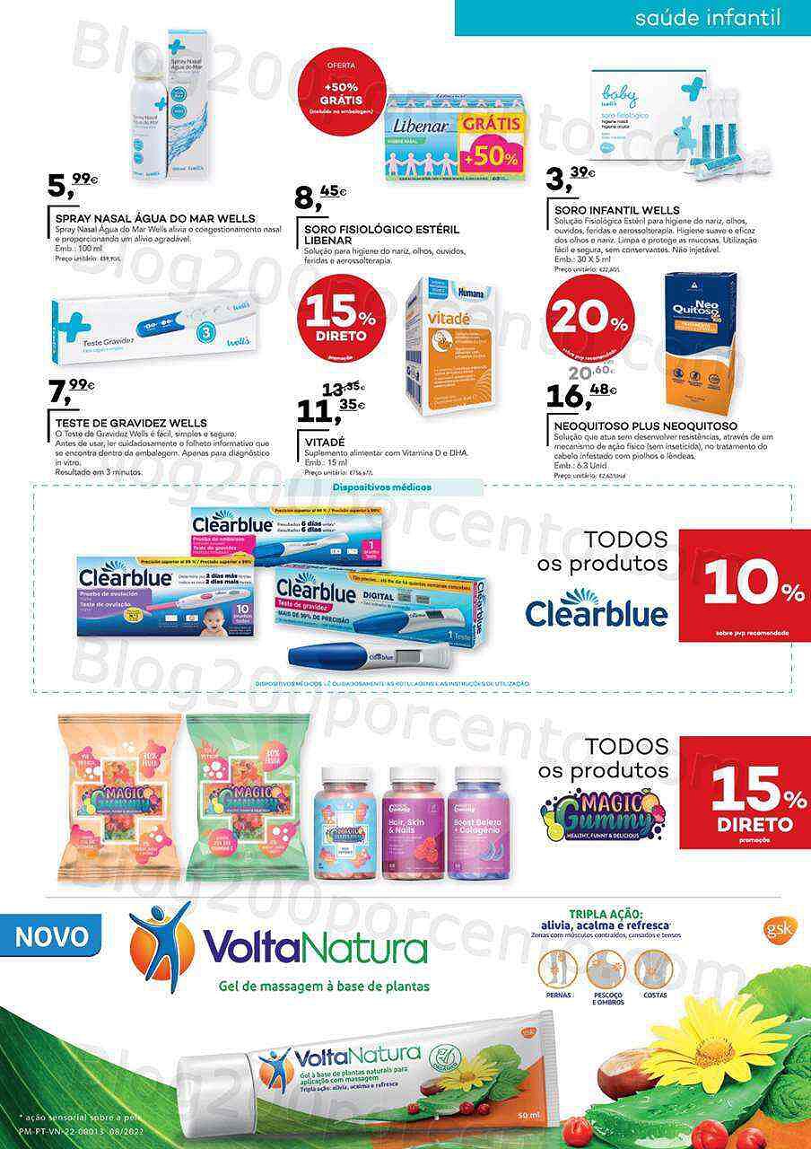 Antevisão Folheto WELLS Suplementos Promoções de 11 outubro a 7 novembro