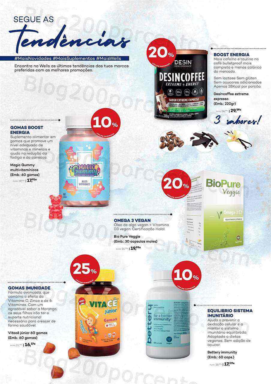 Antevisão Folheto WELLS Suplementos Promoções de 11 outubro a 7 novembro