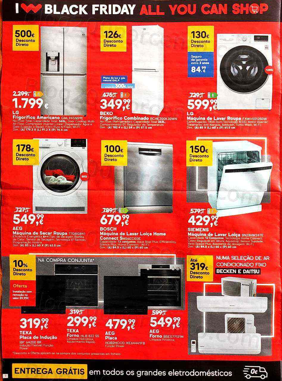 Antevisão Folheto WORTEN Black Friday Promoções de 2 a 7 novembro