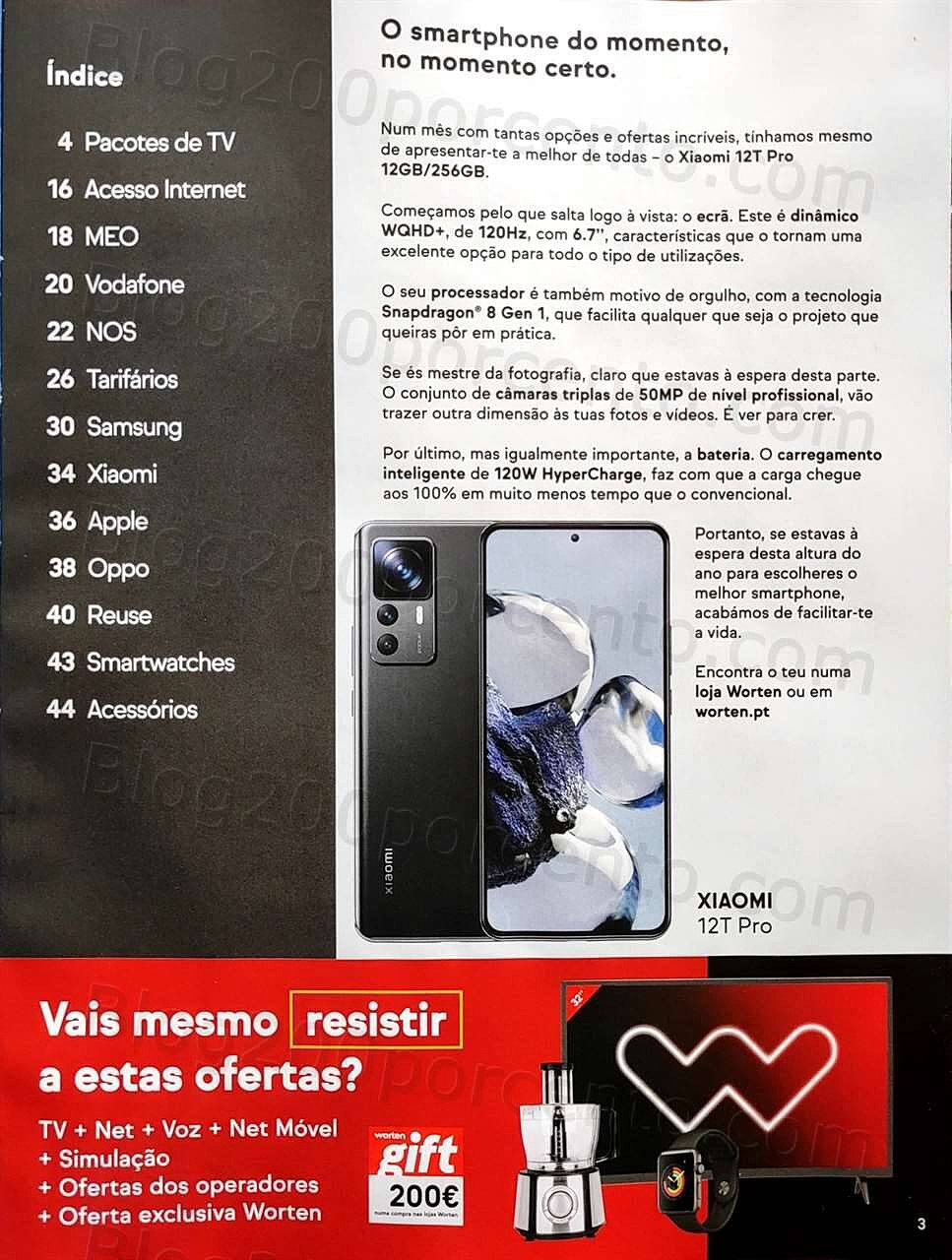 Antevisão Folheto WORTEN Mobile Black Friday Promoções de 1 a 30 novembro