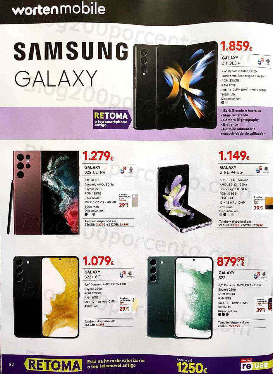 Antevisão Folheto WORTEN Mobile Black Friday Promoções de 1 a 30 novembro