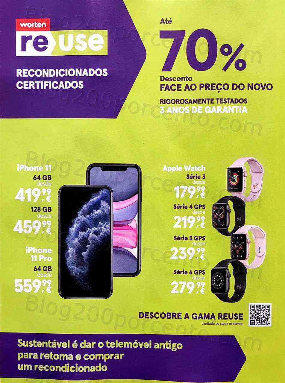 Antevisão Folheto WORTEN Mobile Black Friday Promoções de 1 a 30 novembro