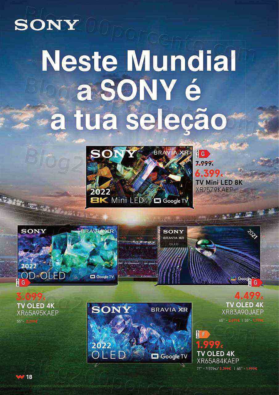 Antevisão Folheto WORTEN Especial Mundial Promoções até 30 novembro