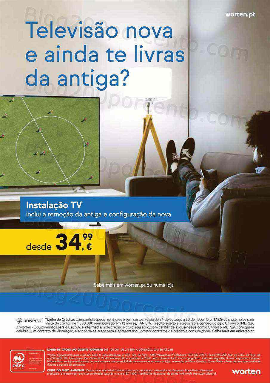 Antevisão Folheto WORTEN Especial Mundial Promoções até 30 novembro