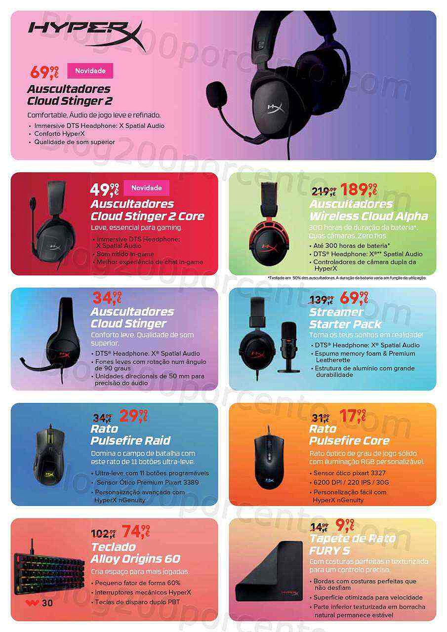 Antevisão Folheto WORTEN Especial Gaming Promoções até 1 novembro