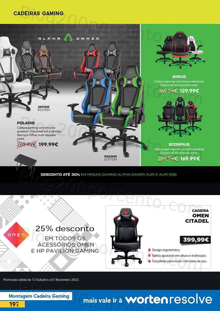 Antevisão Folheto WORTEN Especial Gaming Promoções até 1 novembro