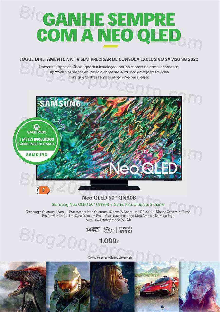 Antevisão Folheto WORTEN Especial Gaming Promoções até 1 novembro