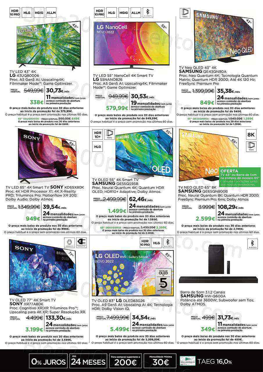 Antevisão Folheto EL CORTE INGLÉS CountDown Black Friday Promoções de 4 a 9 novembro