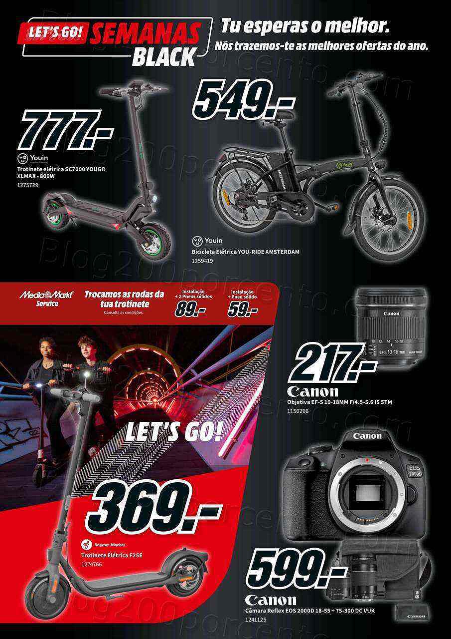 Antevisão Folheto MEDIA MARKT Black Friday Promoções de 9 a 15 novembro