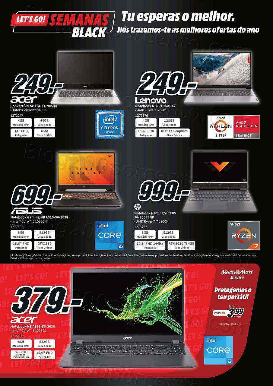 Antevisão Folheto MEDIA MARKT Black Friday Promoções de 9 a 15 novembro