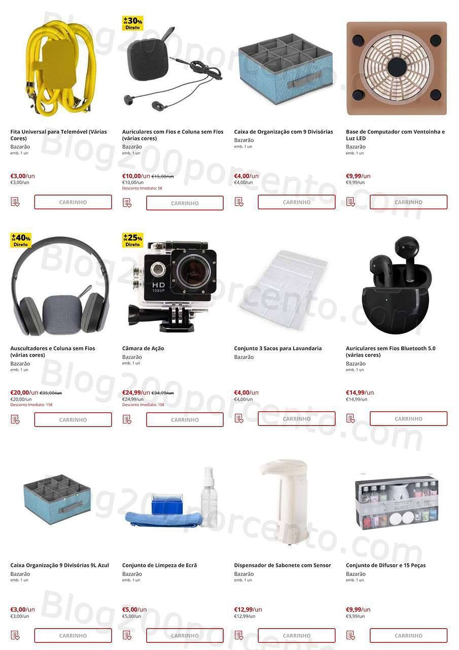 Antevisão Folheto CONTINENTE Bazarão Promoções de 8 a 14 novembro