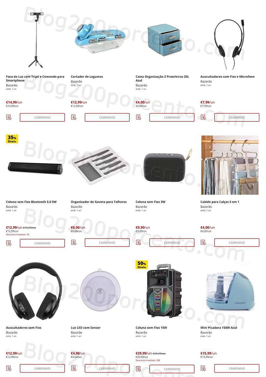 Antevisão Folheto CONTINENTE Bazarão Promoções de 8 a 14 novembro