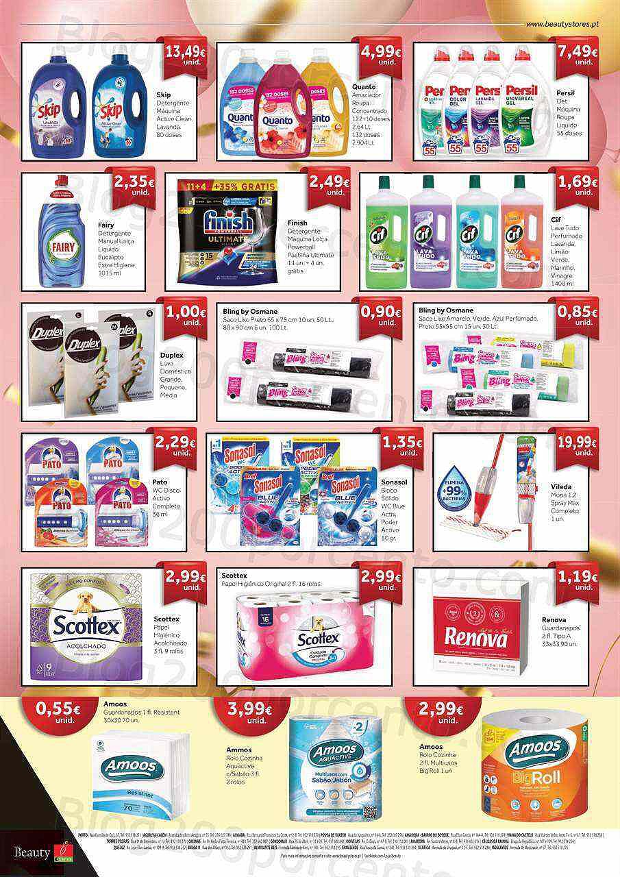 Antevisão Folheto BEAUTY STORES 13 Aniversário Promoções até 3 dezembro