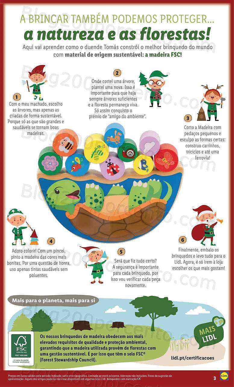 Antevisão Folheto LIDL Brinquedos Natal Promoções a partir de 7 novembro