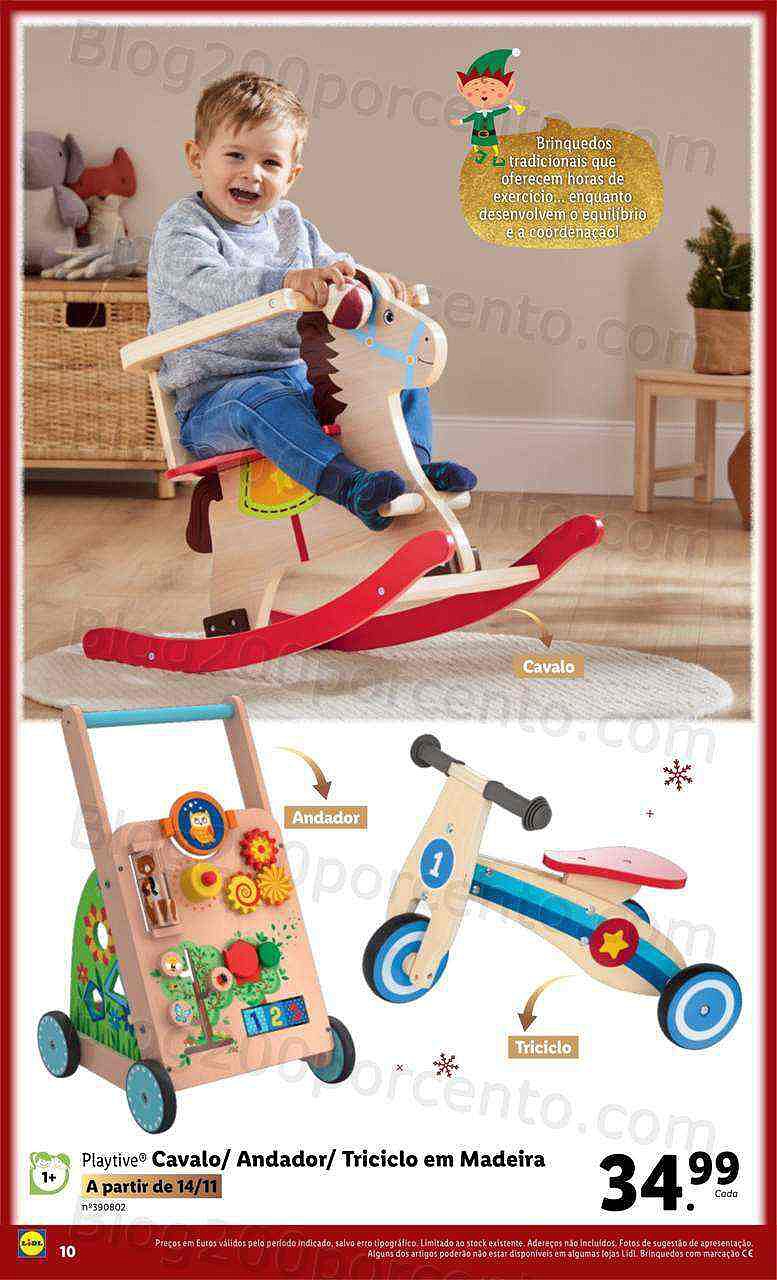 Antevisão Folheto LIDL Brinquedos Natal Promoções a partir de 7 novembro