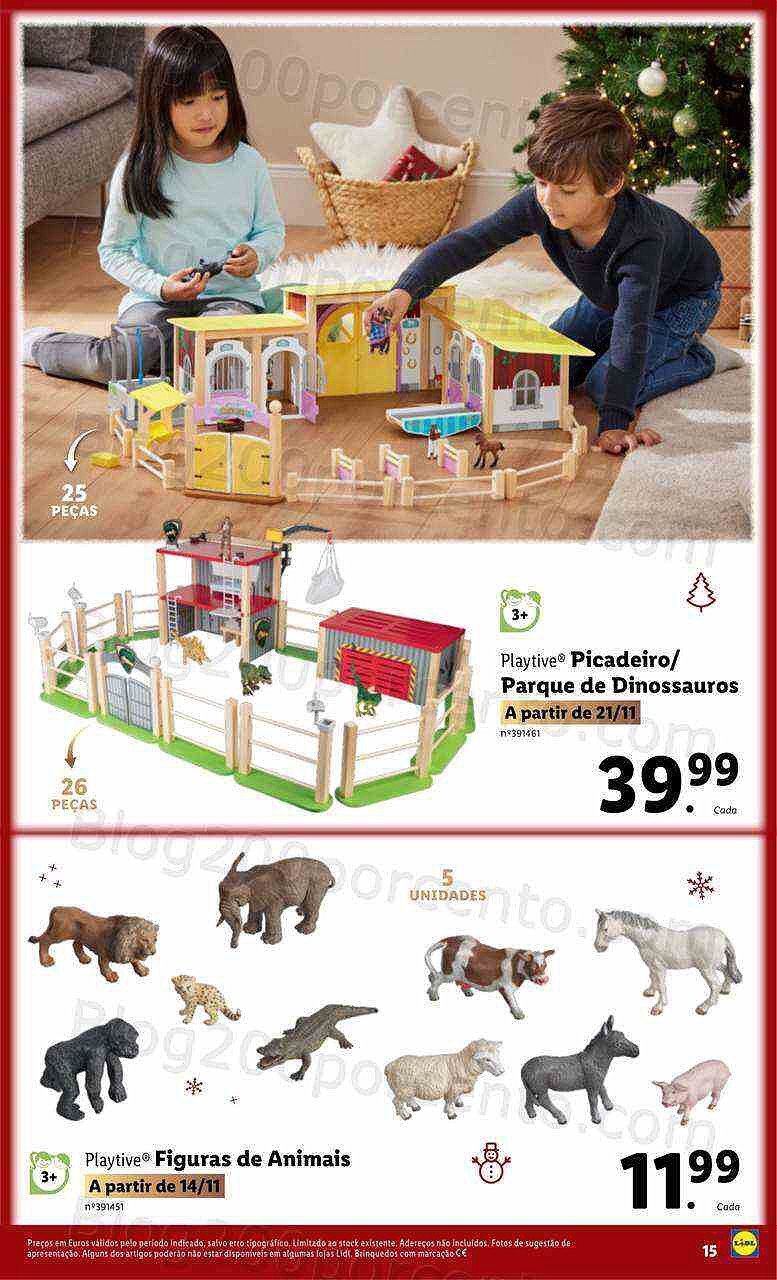 Antevisão Folheto LIDL Brinquedos Natal Promoções a partir de 7 novembro