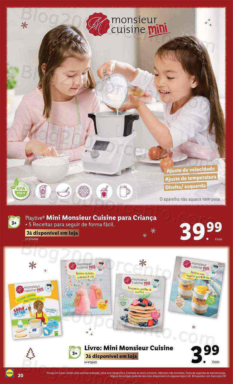 Antevisão Folheto LIDL Brinquedos Natal Promoções a partir de 7 novembro