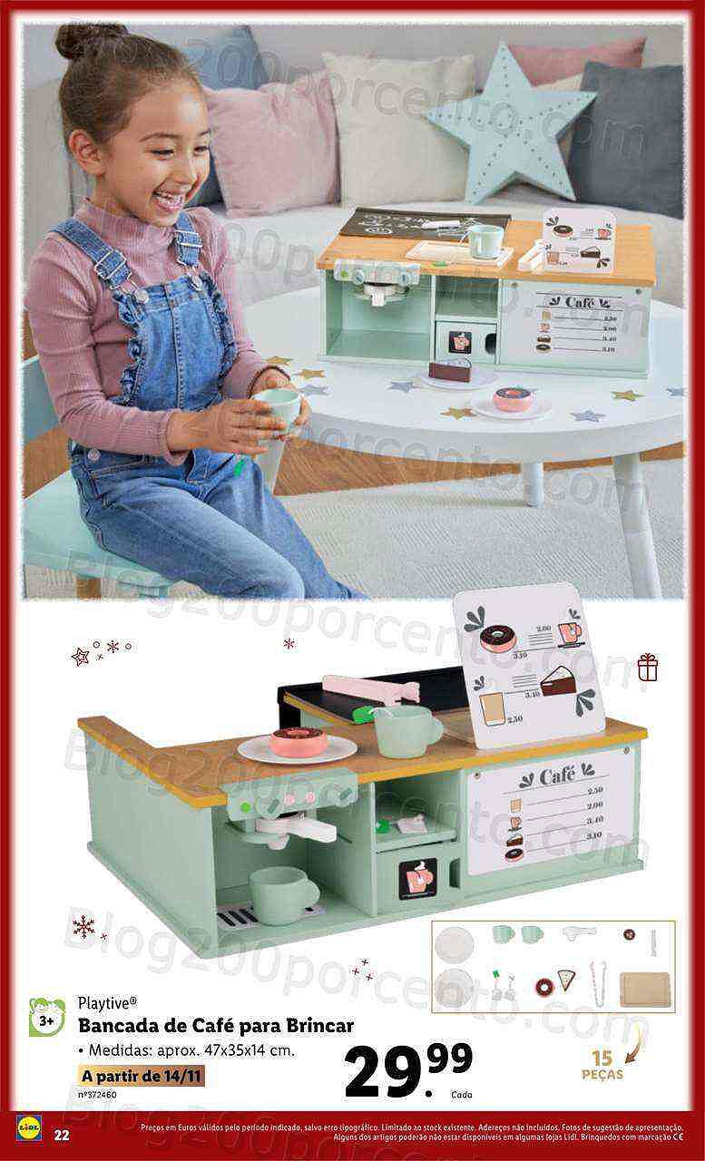 Antevisão Folheto LIDL Brinquedos Natal Promoções a partir de 7 novembro