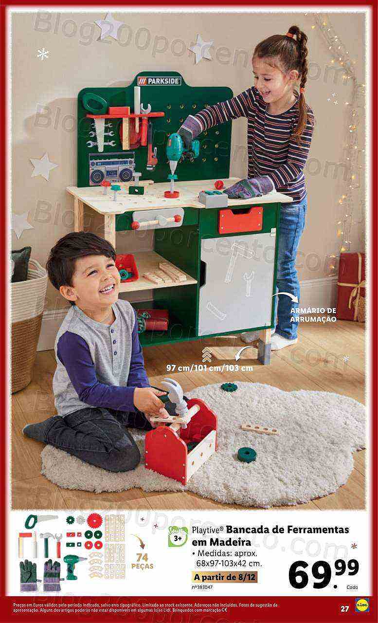 Antevisão Folheto LIDL Brinquedos Natal Promoções a partir de 7 novembro