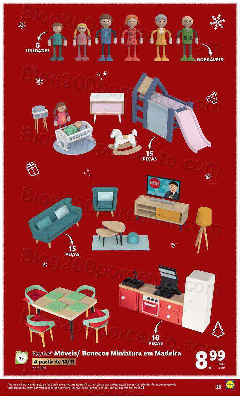 Antevisão Folheto LIDL Brinquedos Natal Promoções a partir de 7 novembro