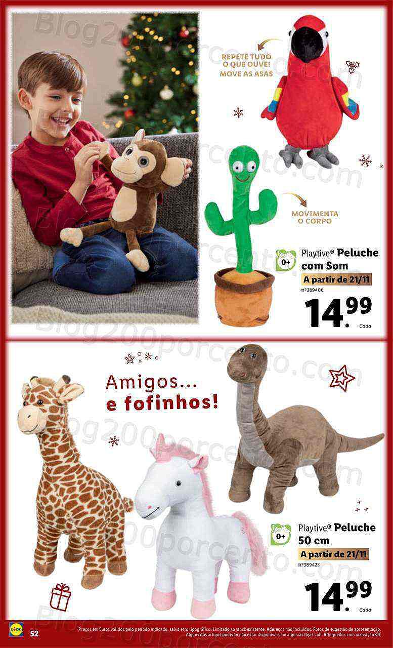 Antevisão Folheto LIDL Brinquedos Natal Promoções a partir de 7 novembro