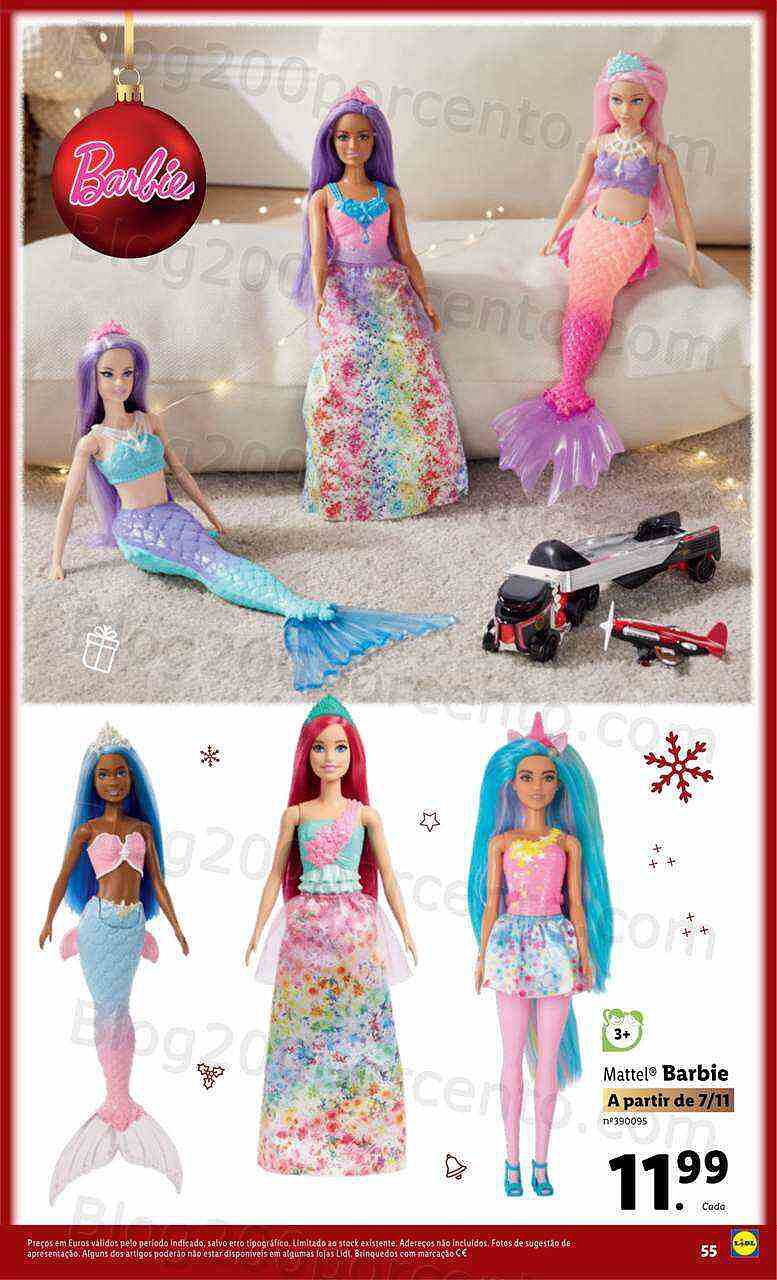 Antevisão Folheto LIDL Brinquedos Natal Promoções a partir de 7 novembro