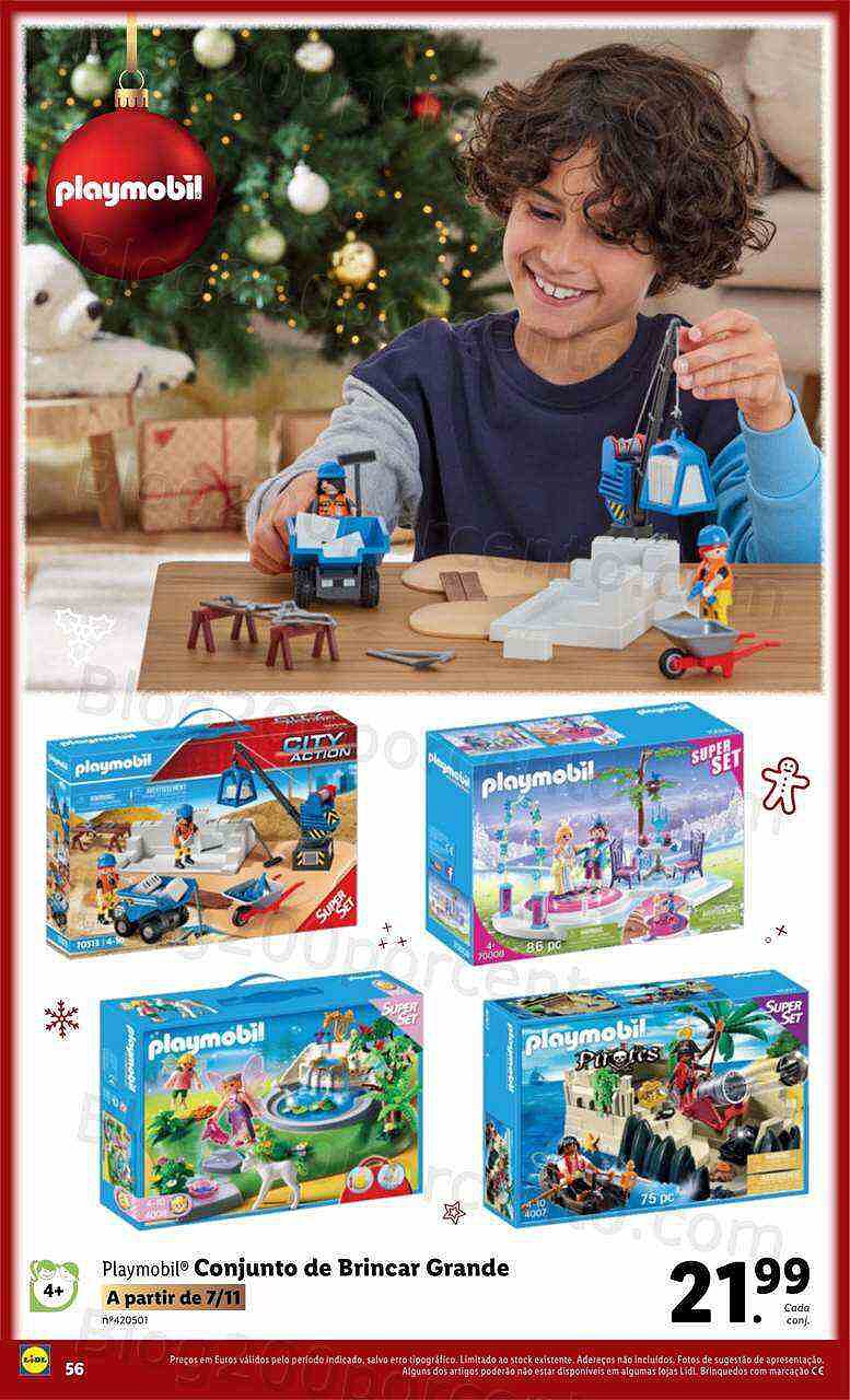 Antevisão Folheto LIDL Brinquedos Natal Promoções a partir de 7 novembro