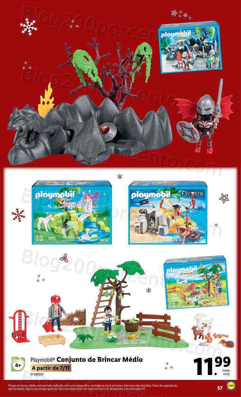 Antevisão Folheto LIDL Brinquedos Natal Promoções a partir de 7 novembro