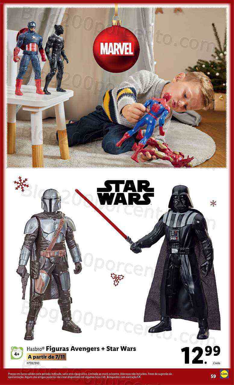 Antevisão Folheto LIDL Brinquedos Natal Promoções a partir de 7 novembro