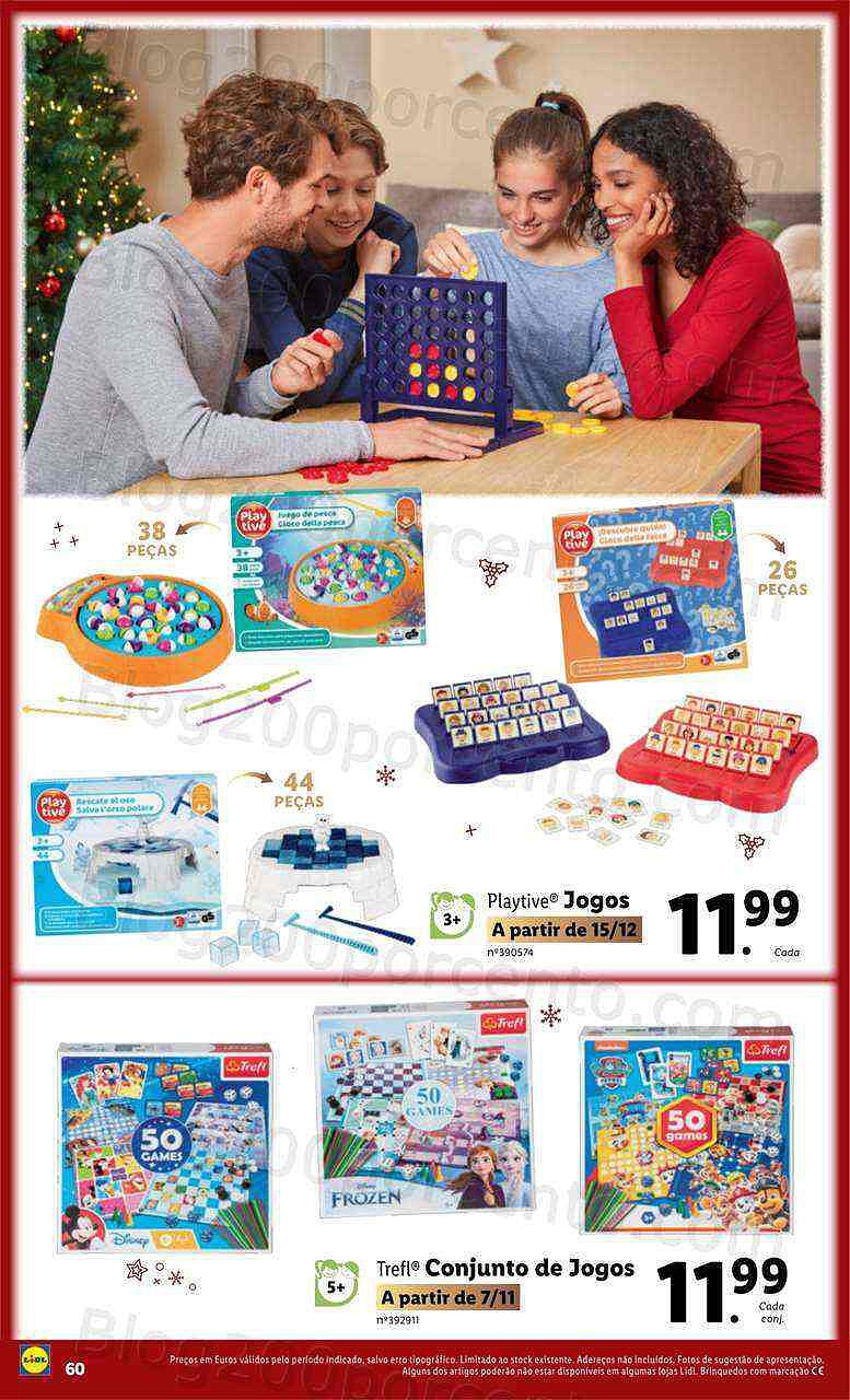 Antevisão Folheto LIDL Brinquedos Natal Promoções a partir de 7 novembro