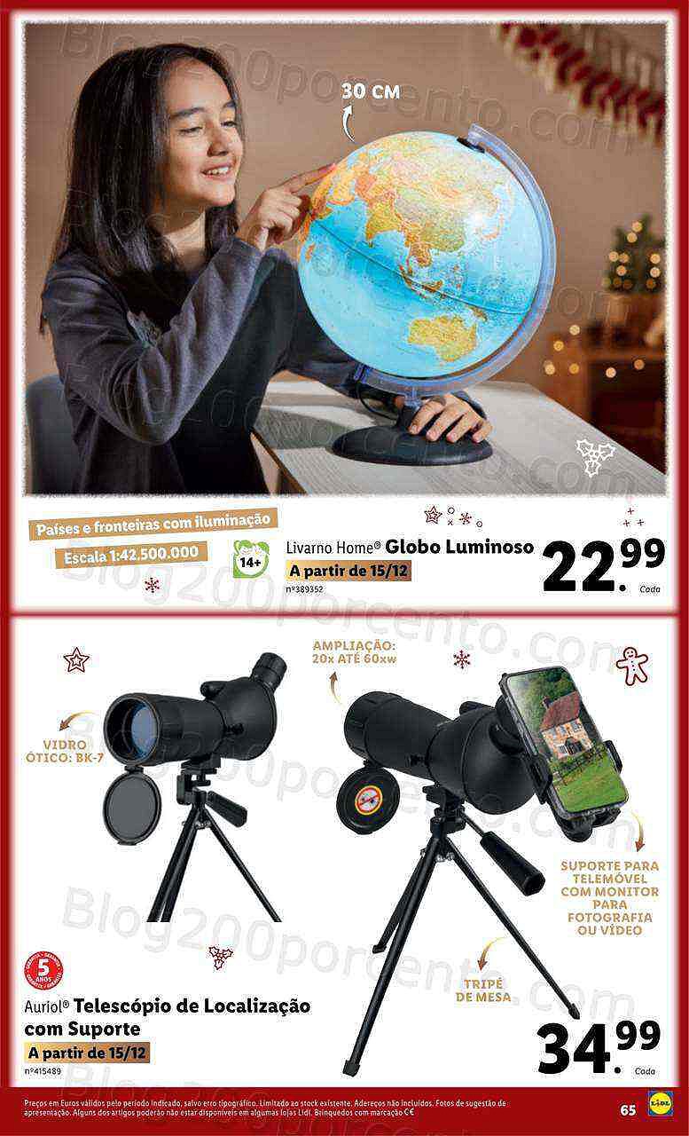 Antevisão Folheto LIDL Brinquedos Natal Promoções a partir de 7 novembro